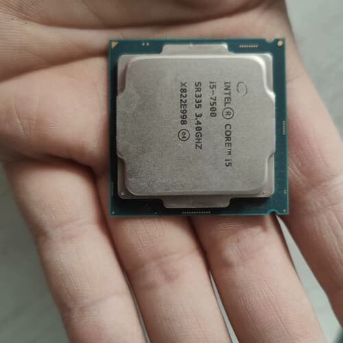 议价英特尔i5-7500 CPU处理器，3.40GHz主频，四核
