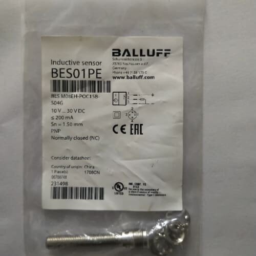 议价 BES01PE BES M08EH-POC15B-S04G 一楼 仓库