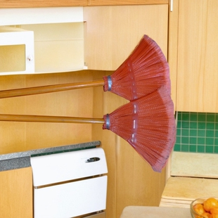 加厚塑料波纹丝工厂庭院扫把耐用家用硬毛扫帚手工扫帚