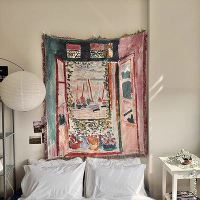 开着的窗Henri Matisse 马蒂斯 开着的窗 Collioure 室内挂毯装饰