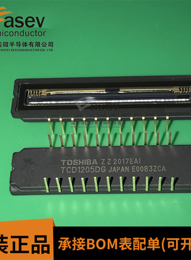 TCD1205DG TCD1205D TOSHIBA东芝全新原装正品 CCD线性图像传感器