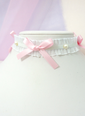 蕾丝女可爱纯欲少女心颈链项圈