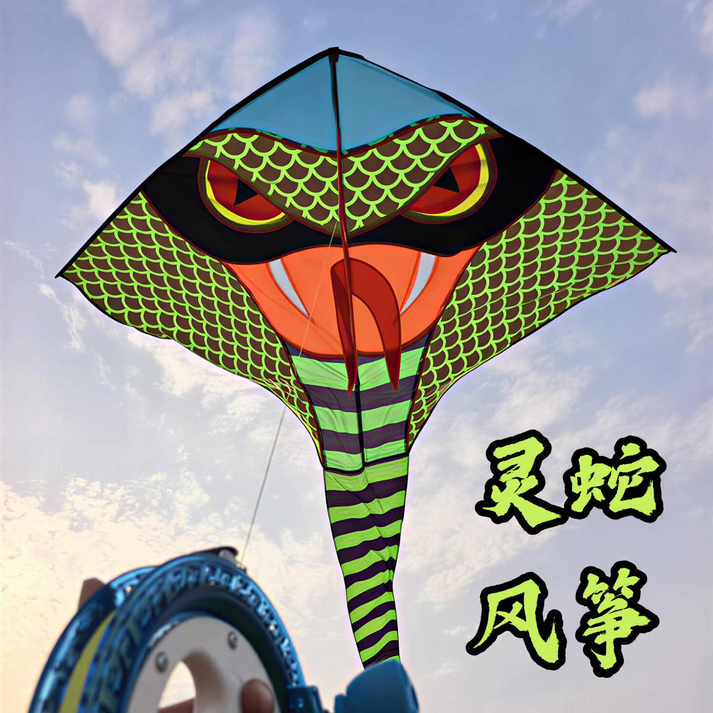 丽达2026新款蛇风筝微风好飞