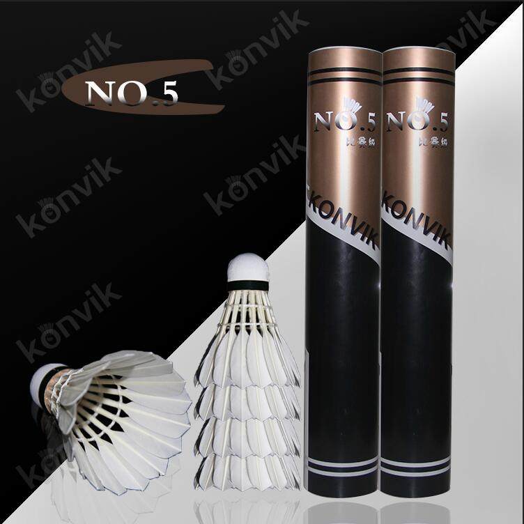 包邮康威克KONVIK羽毛球NO.5号鹅毛全圆球比赛级12只装稳定耐打在类目 运动/瑜伽/健身/球迷用品, 羽毛球, 羽毛球中 - 来自Buy2taobao.com提供专业的淘宝代购服务