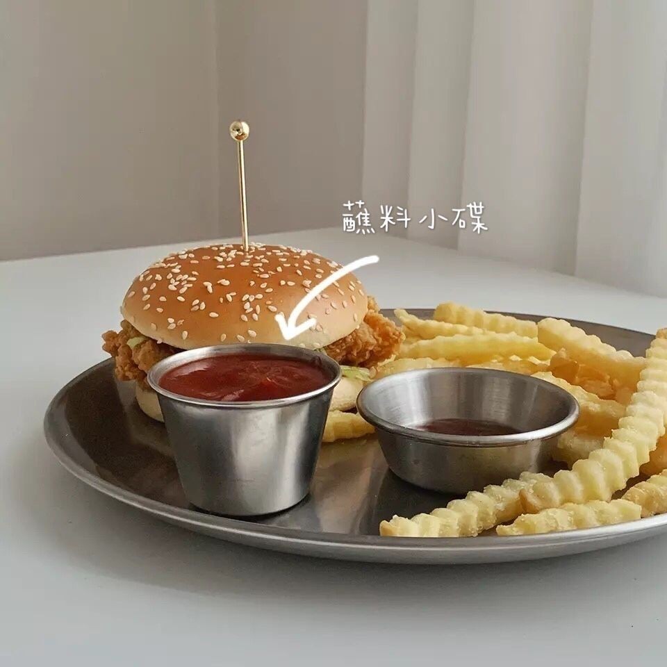 ins韩式果酱杯蘸料小碗番茄碟