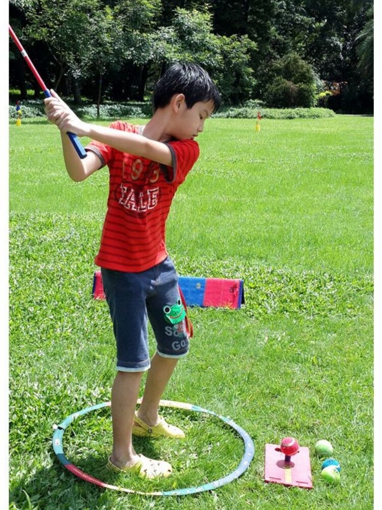 青少年高尔夫球杆儿童高启蒙GOLF初学者推杆切杆挥杆练习套装SNAG