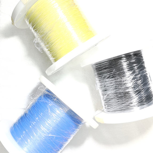 10064 38AWG  耐高温极细铁氟龙镀银绝缘线 0.26mm外径
