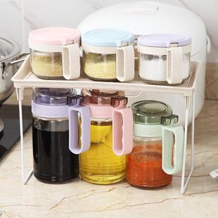 调料盒 油盐罐 调料罐组合套装调味料瓶罐玻璃油罐瓶醋壶厨房用品