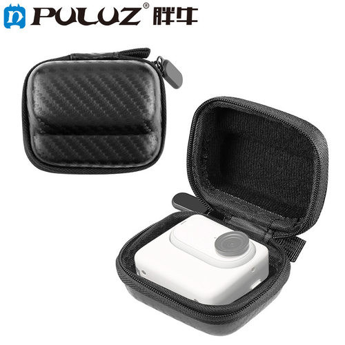 PULUZ胖牛 适用Insta360 GO3 /3S相机迷你包碳纤维EVA便携收纳包