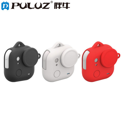 PULUZ胖牛适用Insta360 GO Ultra运动相机硅胶保护套带镜头保护盖