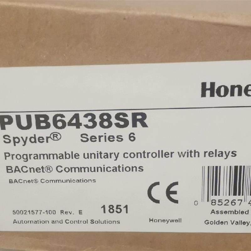 议价 霍尼韦尔ddc控制器pub6438sr  型号齐全 多喔