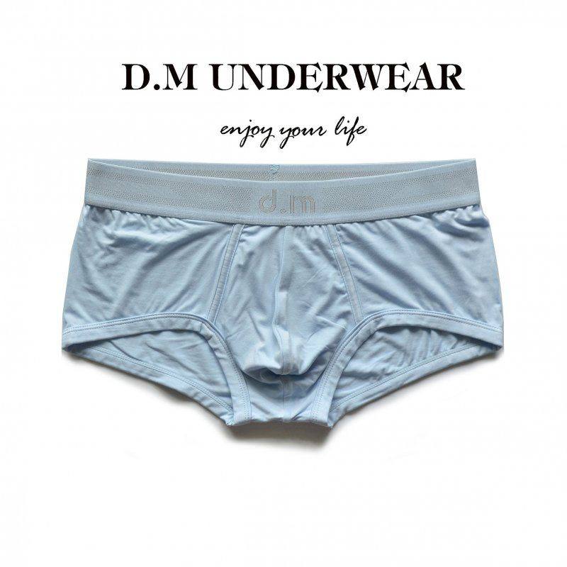 D.M男内裤竹纤维平角裤低腰性感高弹柔滑四角裤纯色商务短裤,女士内衣/男士内衣/家居服,男平角内裤,淘宝优惠券,粉丝福利购,淘宝优惠卷