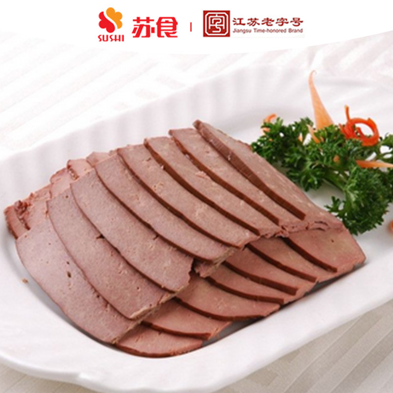 苏食老字号卤香猪肝160g*3袋即食新鲜黑猪猪肝卤制五香猪肝下酒菜