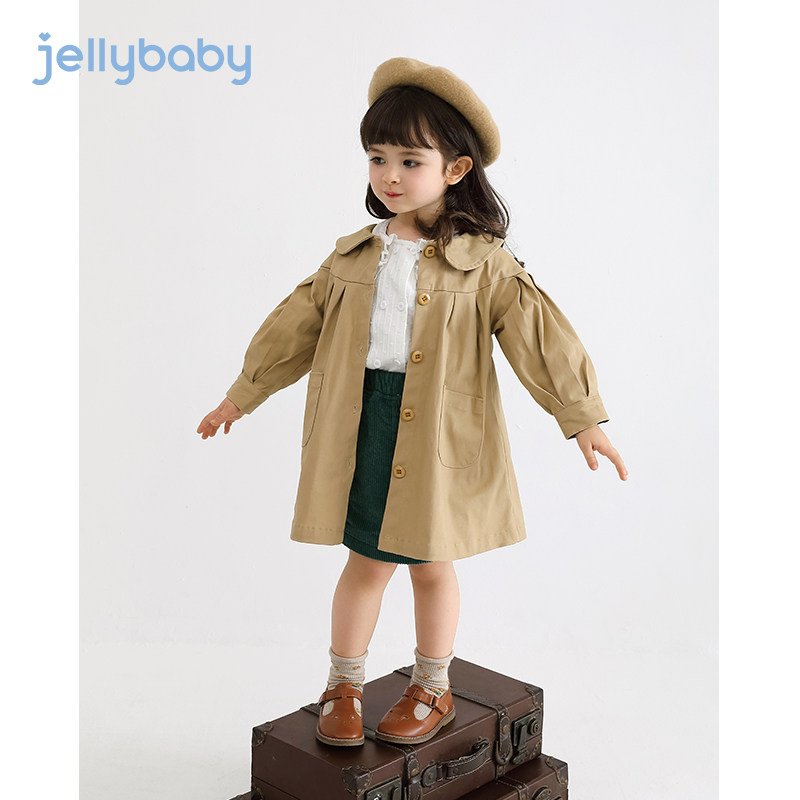 宝宝风衣外套春秋三岁儿童婴儿春款女孩2023新款衣服小童女童春装,童装/婴儿装/亲子装,风衣,淘宝优惠券,粉丝福利购,淘宝优惠卷
