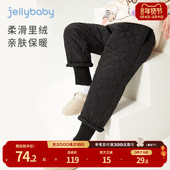 子冬季 加绒加厚宝宝夹棉休闲裤 洋气8女大童冬装 女童裤 6岁儿童长裤