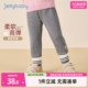 小女孩外穿春秋薄绒女宝宝儿童束腿裤 女童弹力打底裤 子 抗菌高弹