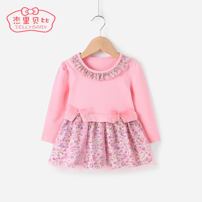 Robes pour fille JELLYBABY en coton - Ref 2044514 Image 2