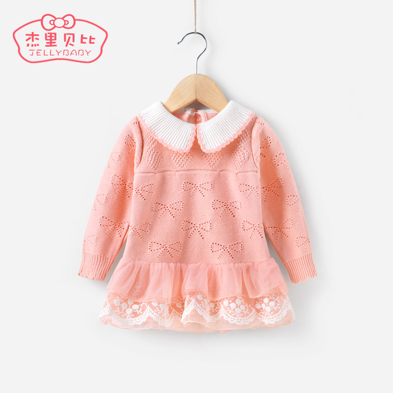 Pull fille JELLYBABY à manche longue - Ref 2104840 Image 3