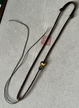 编织玉佩挂件绳挂脖项链绳子男女 可调节吊坠挂绳翡翠玛瑙