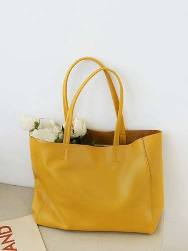 Сумка через плечо, кожаная вместительная и большая модная сумка на одно плечо, из натуральной кожи