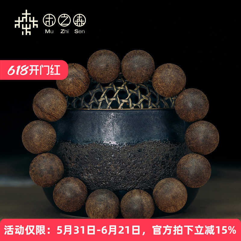 【菩萨棋】柬埔寨菩萨棋天然熟结沉香手链8MM/16MM天然木质保真