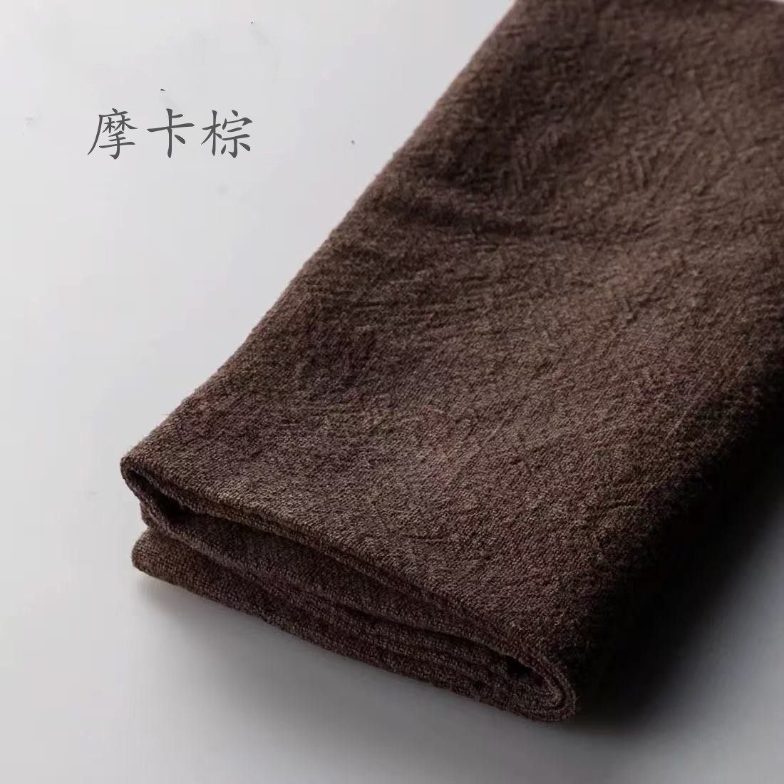 高档棉麻茶巾加厚茶席杯垫茶道配件功夫茶具专用吸水茶巾布,居家布艺,茶席,淘宝优惠券,粉丝福利购,淘宝优惠卷