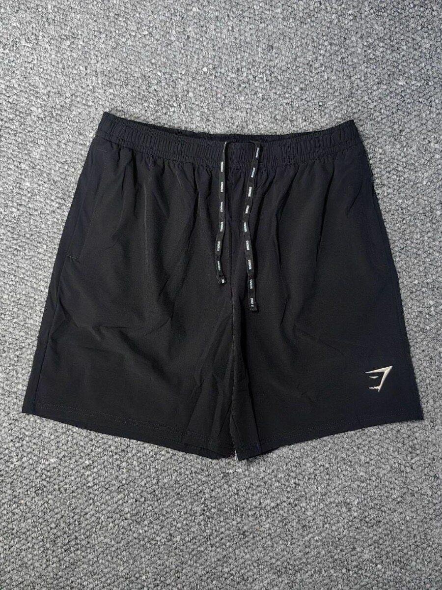 gymshark鲨鱼速干健身健美运动宽松透气休闲排汗弹力短裤男夏季裤