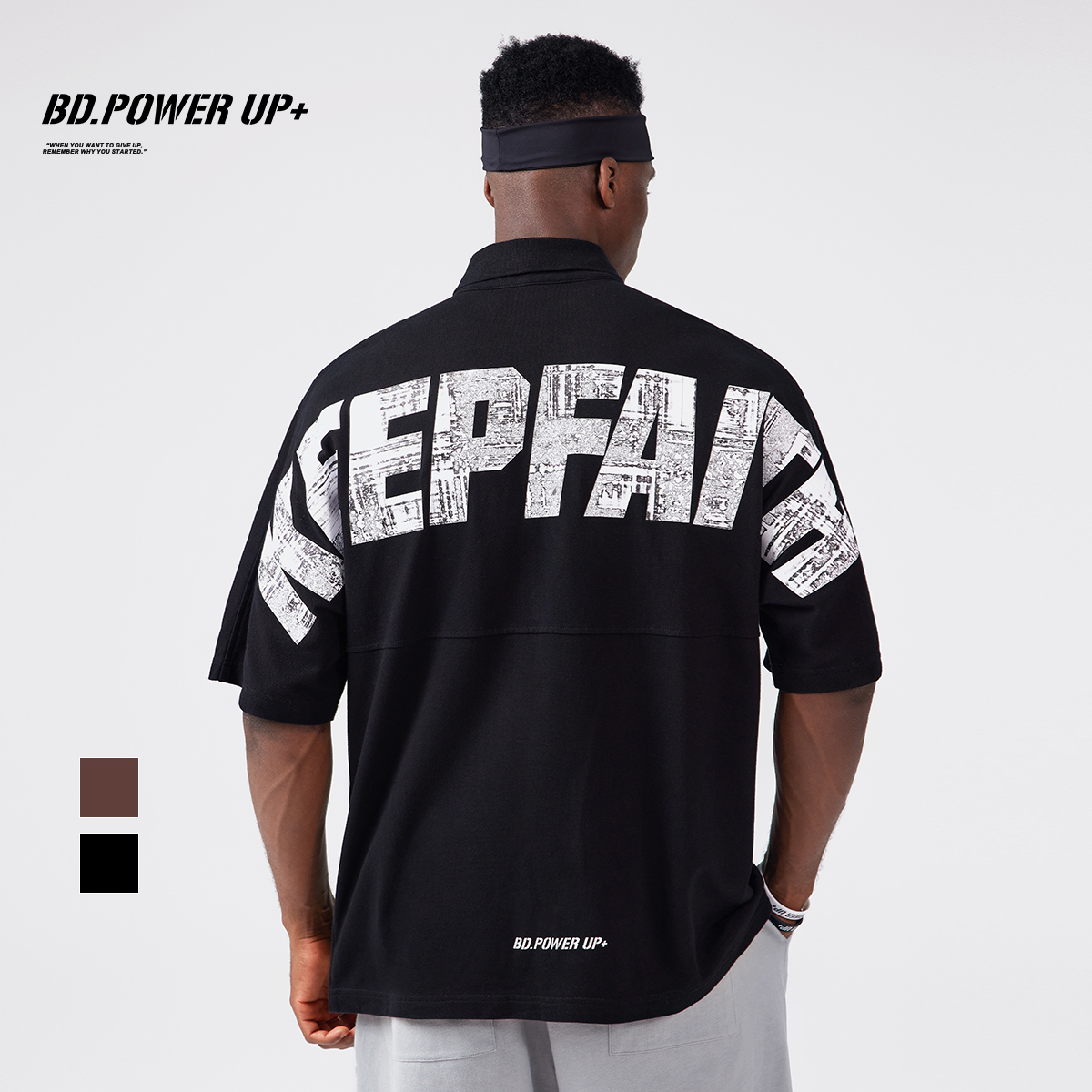 BD.POWERUP+夏季短袖男