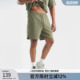 运动短裤 简约纯色大码 男宽松 男夏季 bdpowerup肌理感篮球五分裤