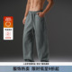 恒温暖皮 宽松运动长裤 BD健美站加绒保暖直筒休闲裤 大码 男 男款