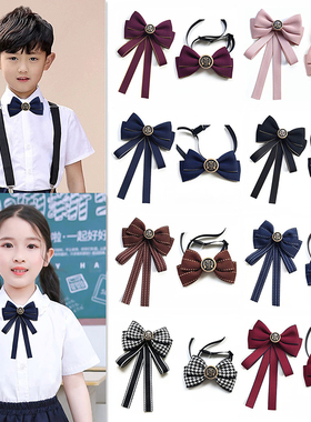 儿童领结 韩版男童潮 红色宝宝领结小孩学生演出表演大合唱蝴蝶结