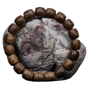 天然野越南顺化沉香95分沉老料手串108颗佛珠棋楠奇楠手链男女款