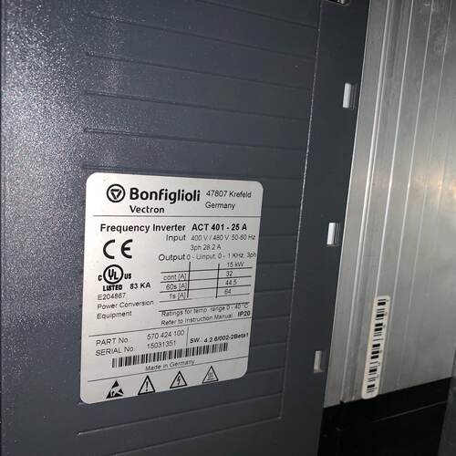 议价邦飞利变频器ACT 401-25A，，400V 输入输出，15kW功率整，错