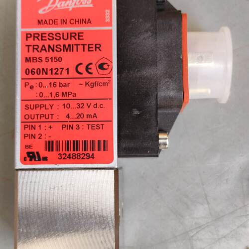 询060N1271丹佛斯压力感测器MBS5150系列变送器现货016bar询价议