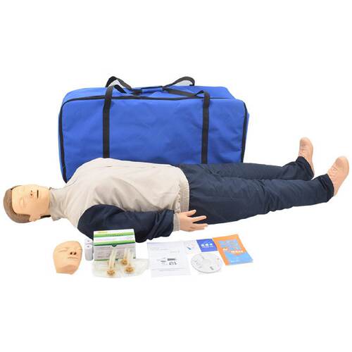 中为医疗CPR110人工呼吸医护急救模型简易型全身心肺复苏模拟人