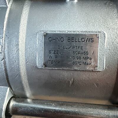 大野OHNO BELLOWS波纹管球阀—议价