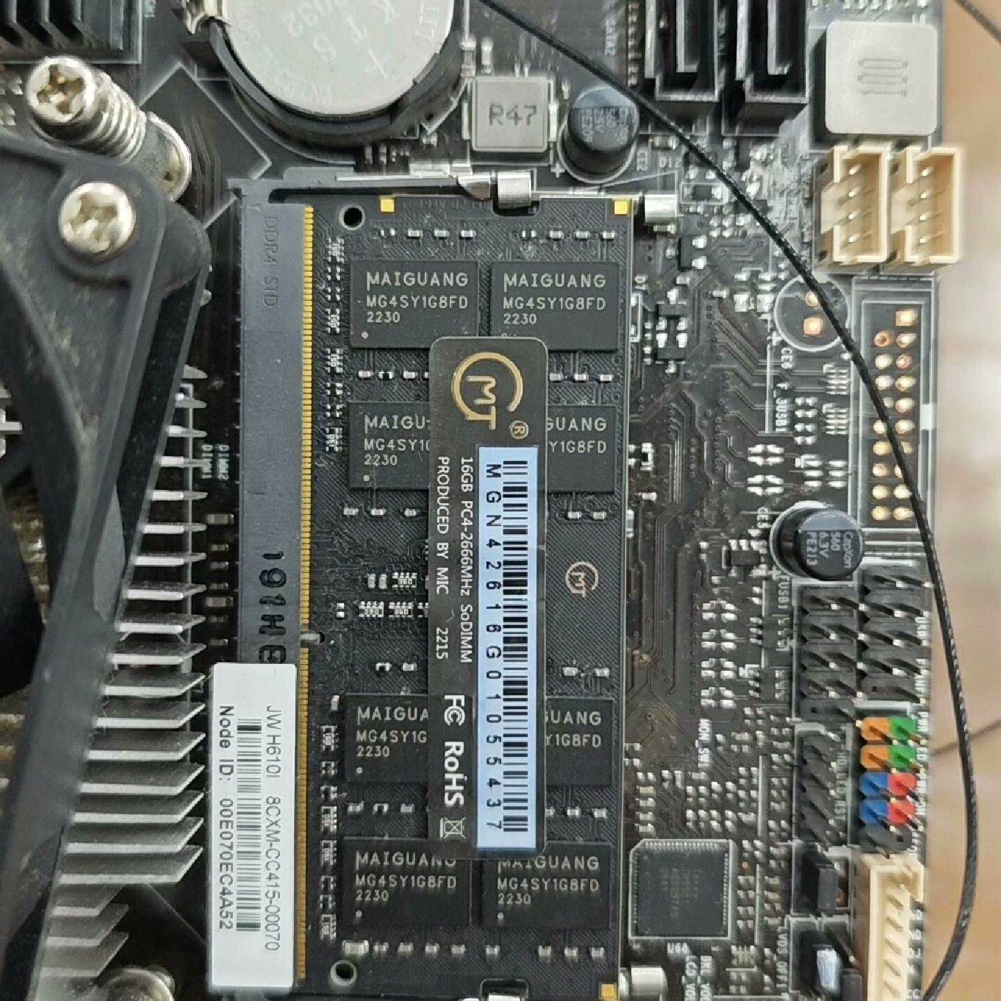 内存麦光MTDDR416G2666MHz400元议价及维修!