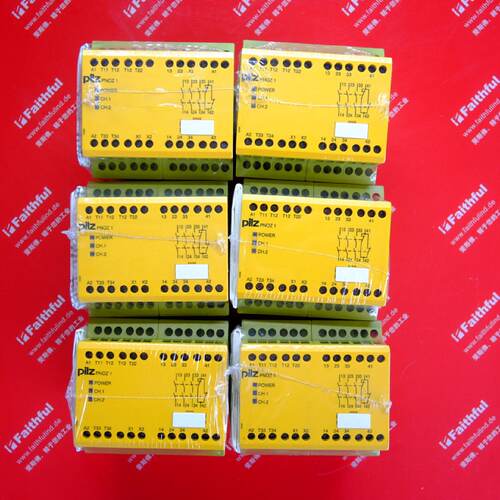 溢价-pilz775695皮尔磁安全模块PNOZ124VDC3no1nc3143议价