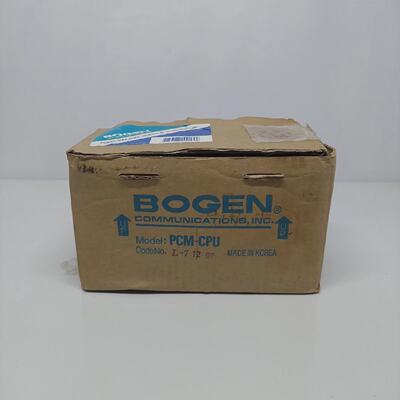 NEW BOGEN PCMCPU L71297 CPU MODULE FOR BOGEN PCM2000 ZONE PA