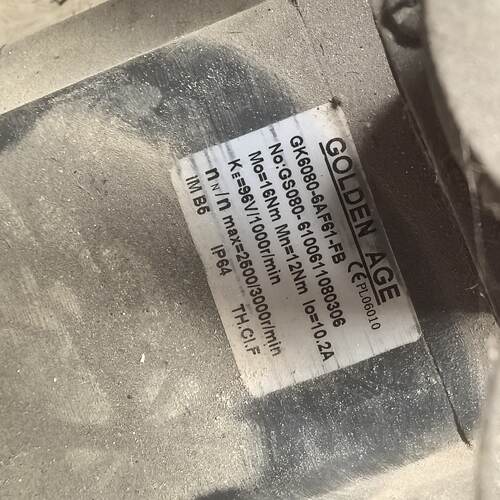询价-登奇伺服电机GK60806AF61FB实物图要的聊