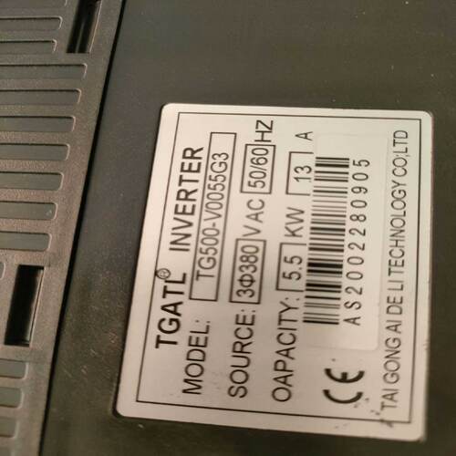 询价-议价产品台工爱德利变频TG500一0055G3