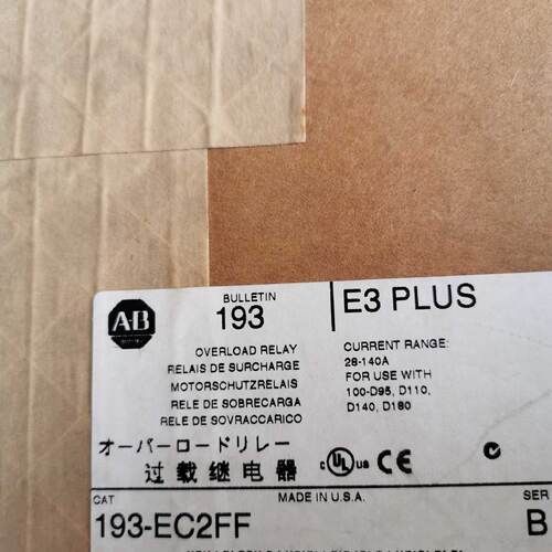 议价AB罗克韦尔继电器过载保护器193-EC2FF 28-140A 现货拍前询价