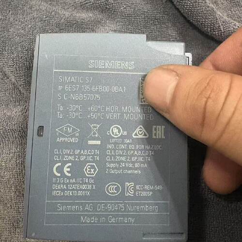询价6ES7 135-6FB00-0BA1plc模块，议价