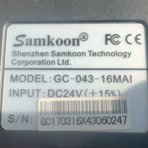 议价Samkoon Display Control Touch Screen Gc04316Mai适用