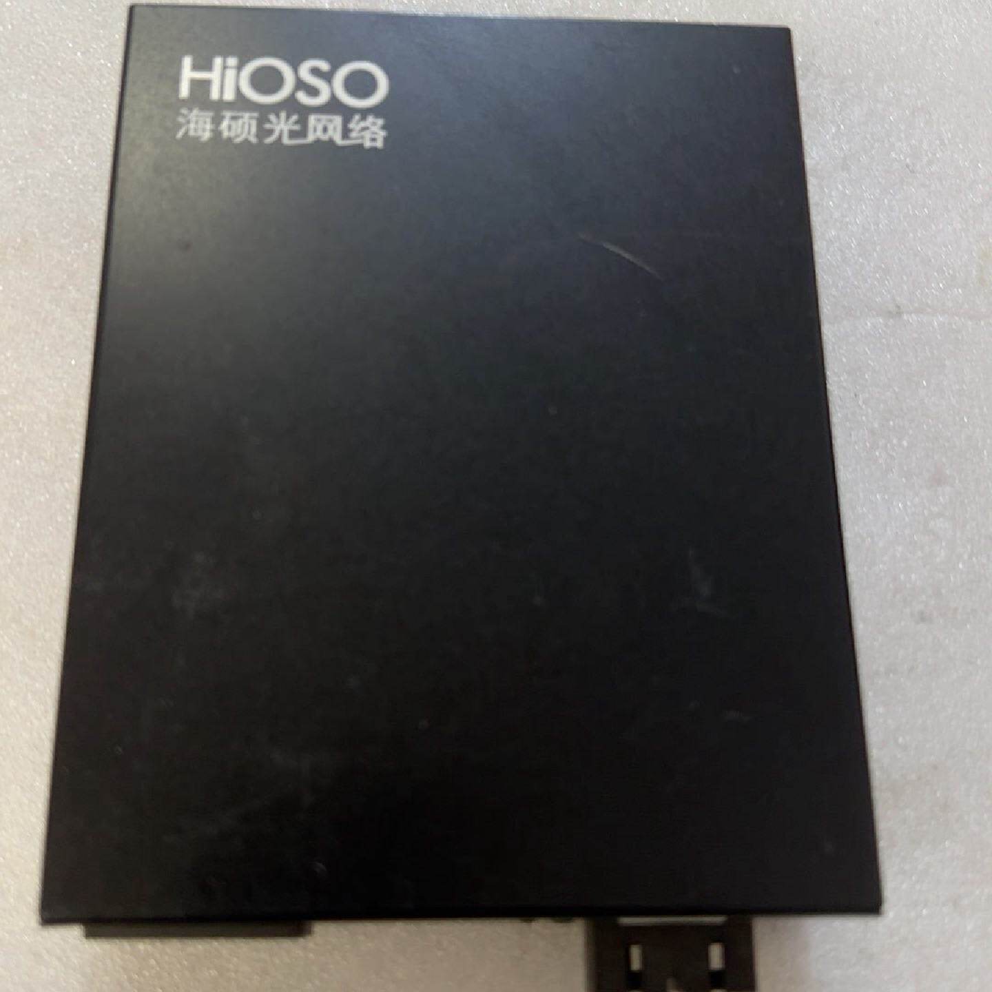 【按现状出】HiOSO海硕FC1000AP光纤收发器，原装拆--议价商品