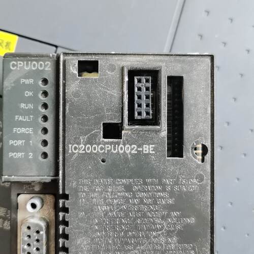 (议)IC200CPU002BE成色一般