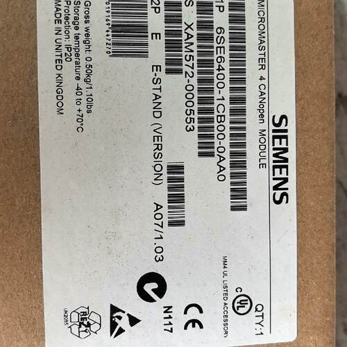 （请询价）6SE64001CB000AA0全新