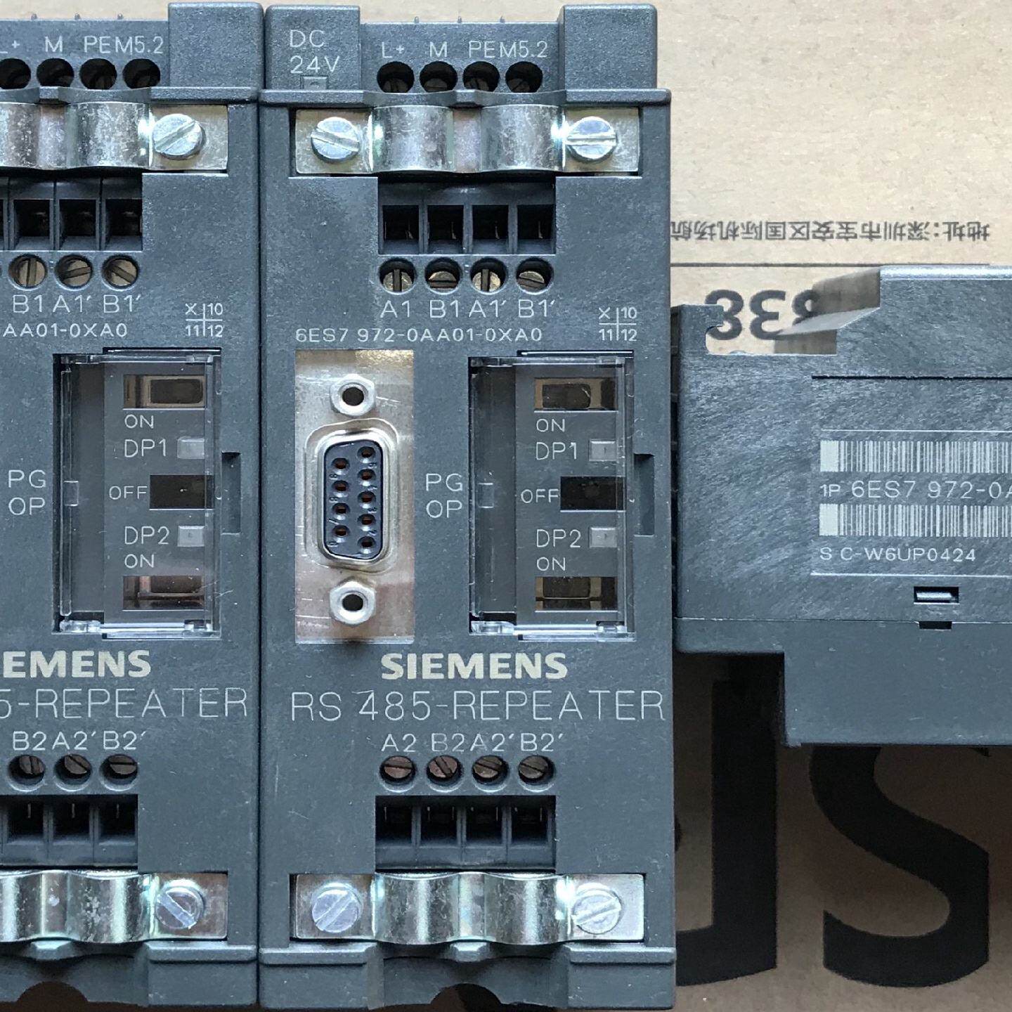 议价西门子DP讯号中继器 6ES7 972-0AA01-0XA0 正品现货成色不错