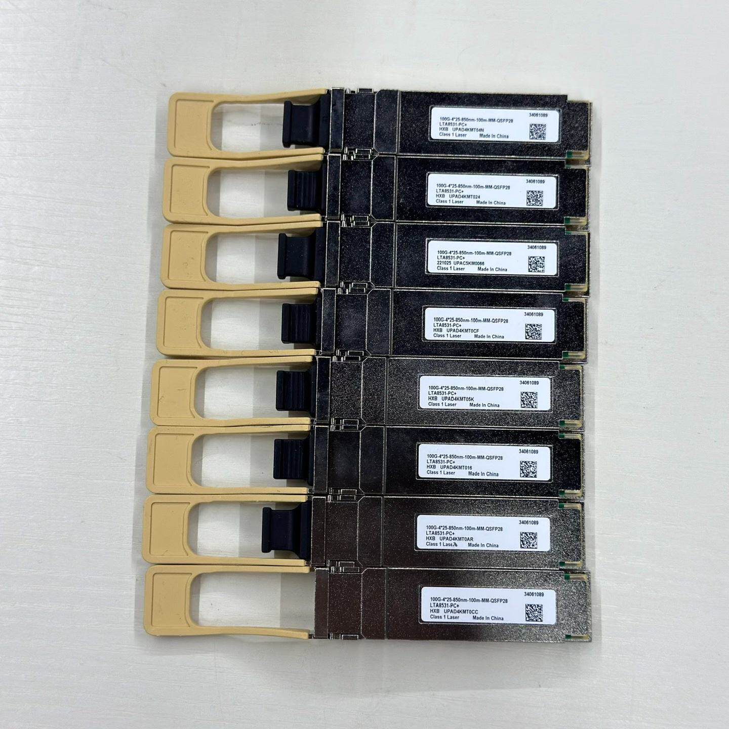 100G光模块型号100G4*25850nm100m议价及维修!