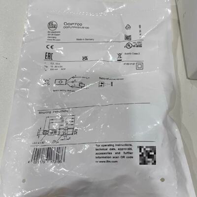 OGP700易福门激光镜面反射光电开关IFM全新—议价